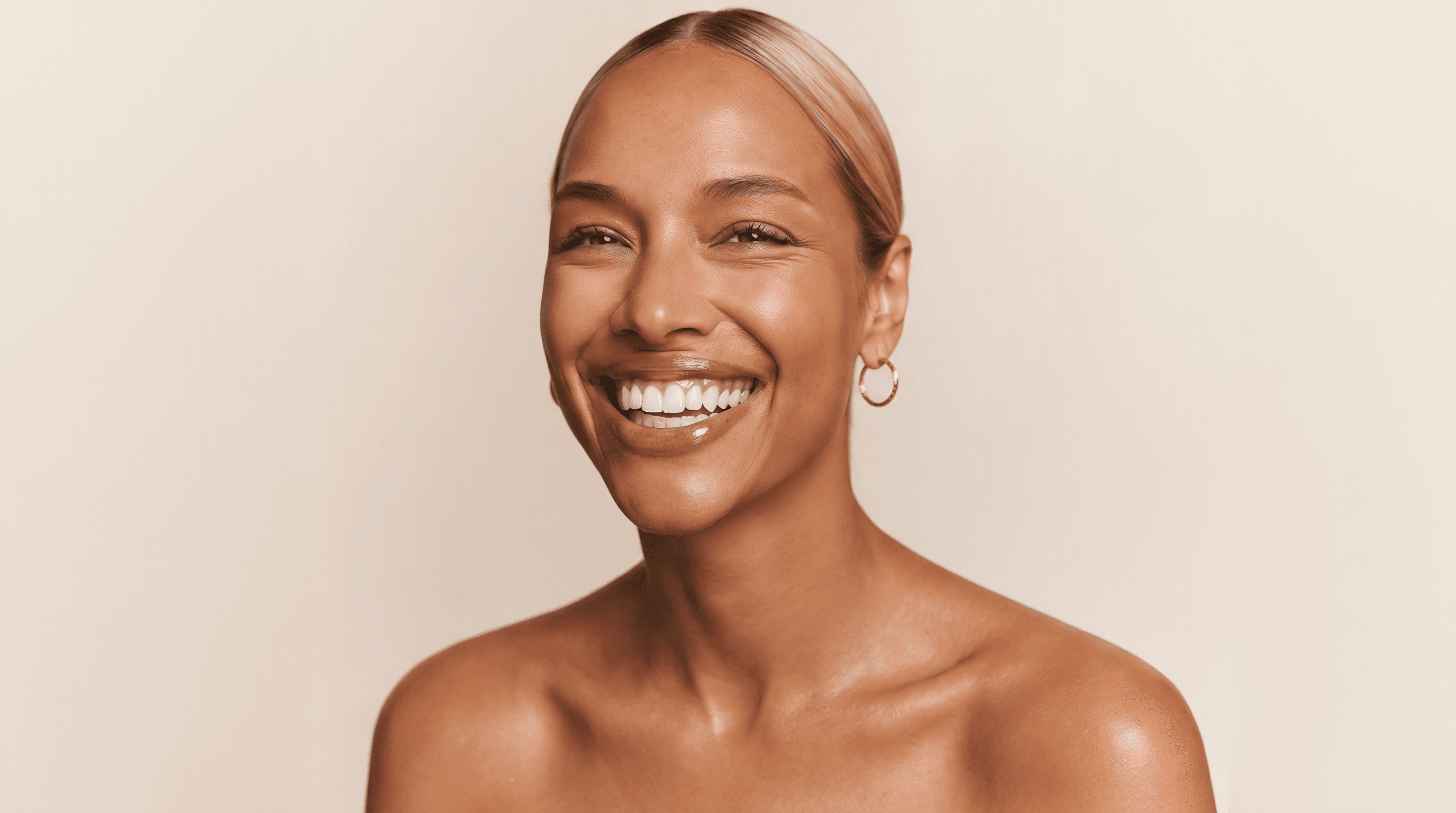 Teeth whitening in Miami — radiant white smile with natural glow
